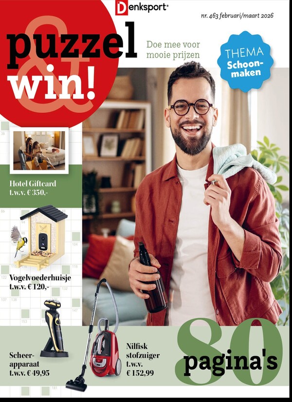 Puzzel & Win cadeau abonnement