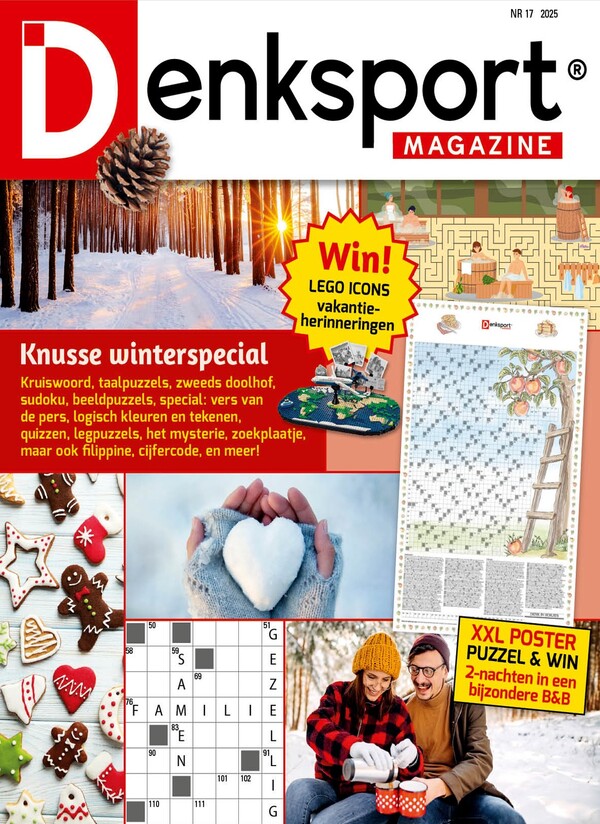 Denksport Magazine cadeau abonnement
