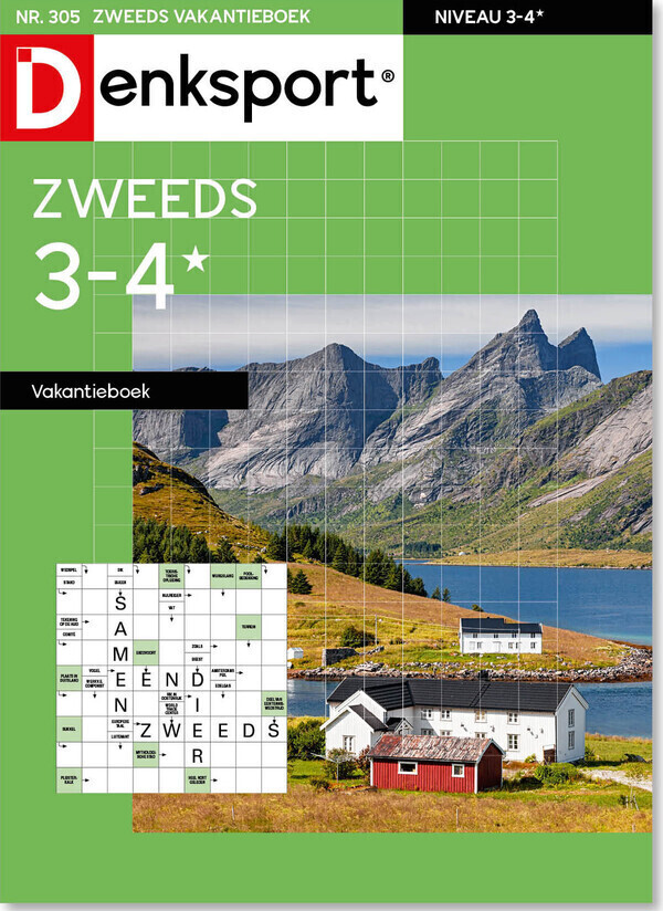 Zweeds 3-4* vakantieboek cadeau abonnement